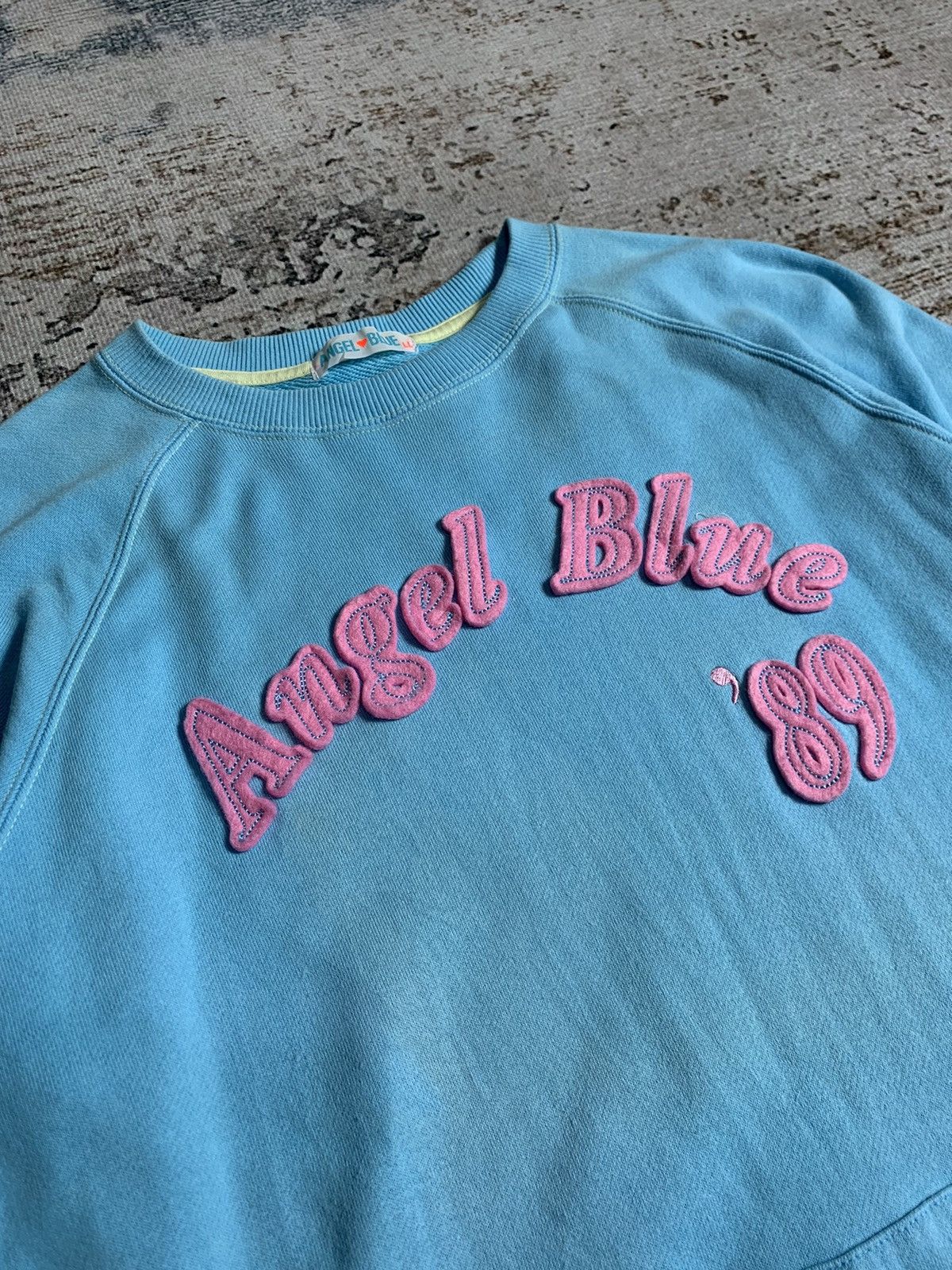 Angel Blue × Beauty Beast × Hysteric Glamour 💥BINDING OFFER💥2000s Angel Blue Sweatshirt Size US L / EU 52-54 / 3 - 3 Thumbnail