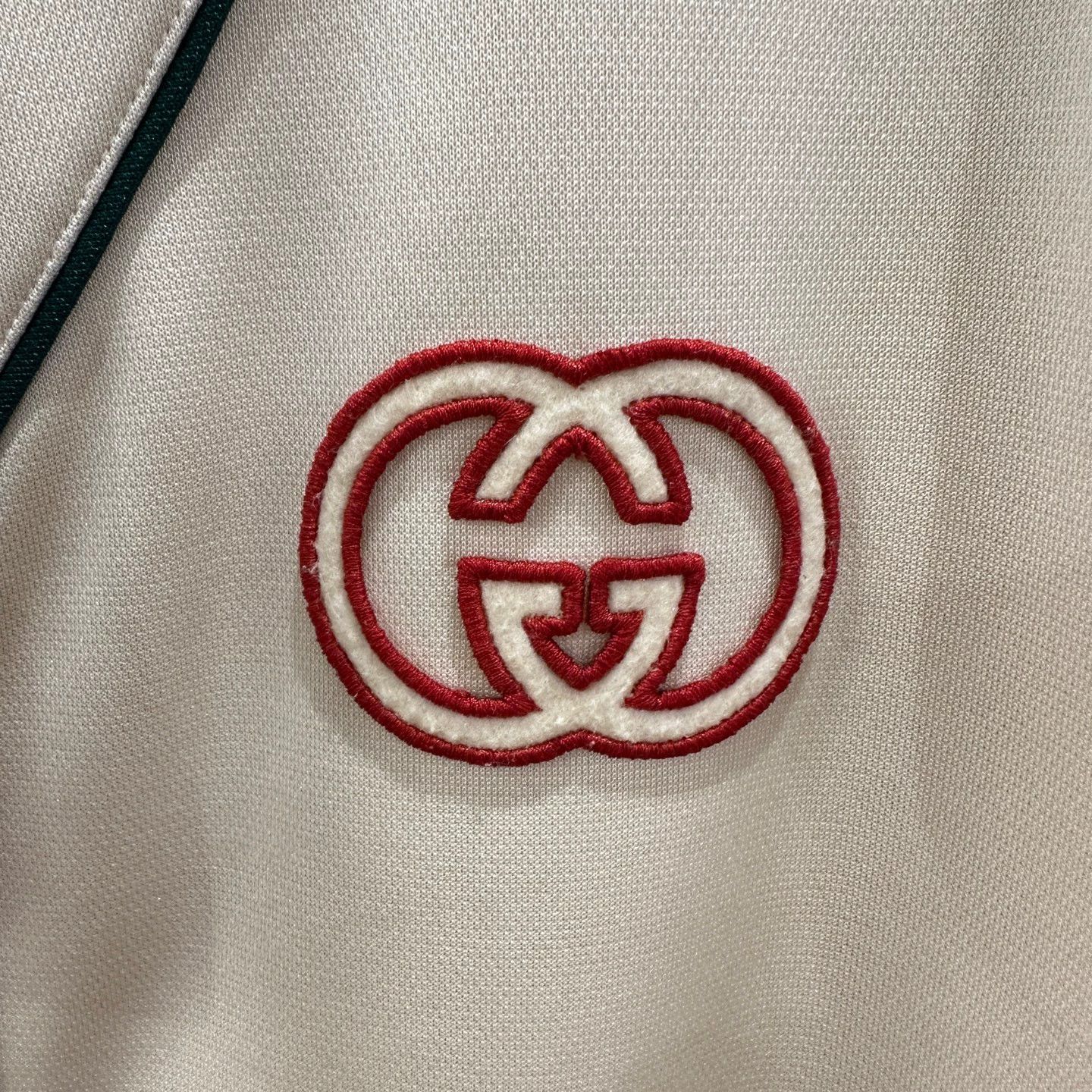 Gucci Gucci White Green GG Hoodie S Polyester Size US S / EU 44-46 / 1 - 6 Thumbnail