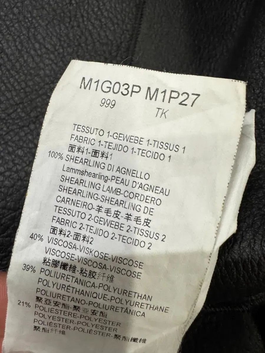Emporio Armani FW2013 Emporio Armani Black Sherling Wool Sleeves Jacket Size US L / EU 52-54 / 3 - 11 Thumbnail