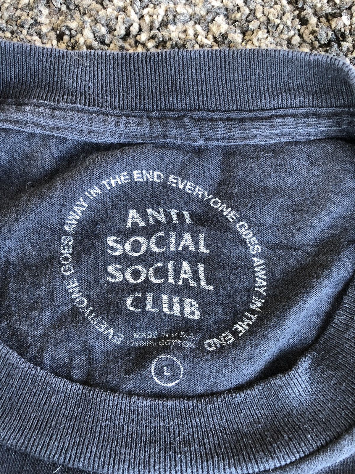 Anti Social Social Club × Japanese Brand Anti Social Social Club Pink Camo Logo Backhit Tee Size US L / EU 52-54 / 3 - 10 Thumbnail