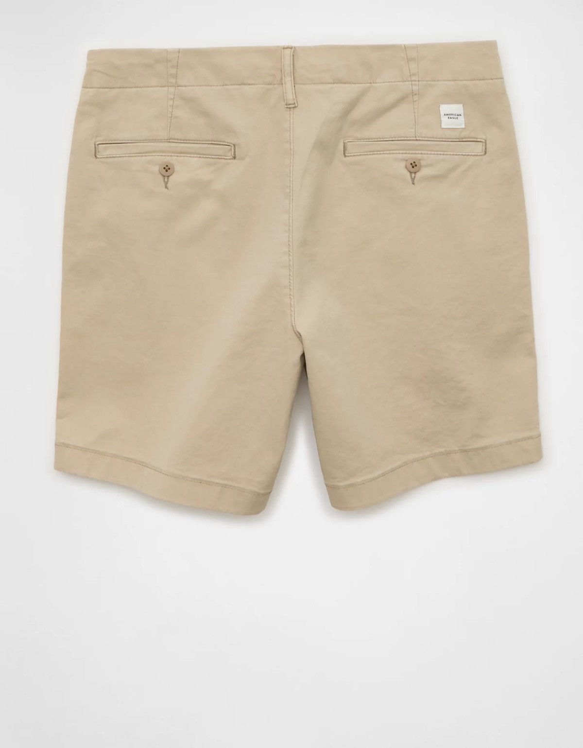 American Eagle Outfitters American Eagle Classic Flex Lived-In Khaki Shorts Size US 31 - 7 Thumbnail