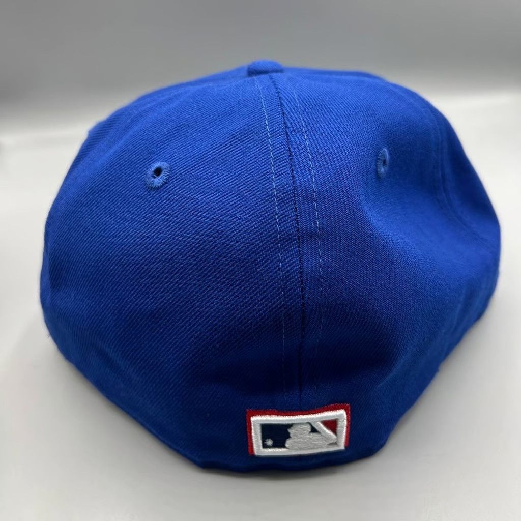 New Era Toronto Blue Jays Hat Men 7 5/8 59Fifty New Era Fitted Cap Size ONE SIZE - 4 Thumbnail