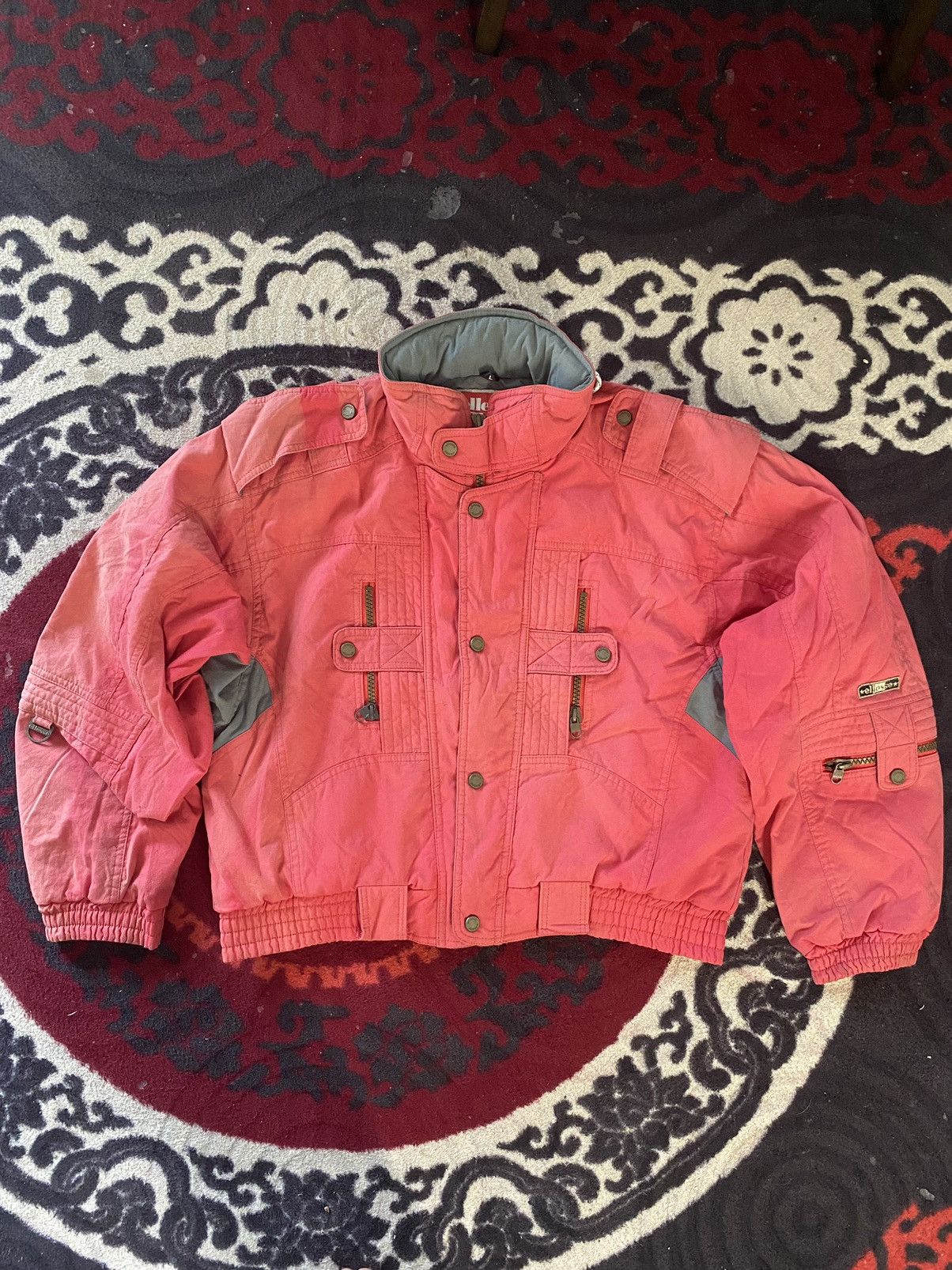Ellesse × Vintage Vintage Ellesse Super Racing Gear Jacket Size US L / EU 52-54 / 3 - 1 Thumbnail