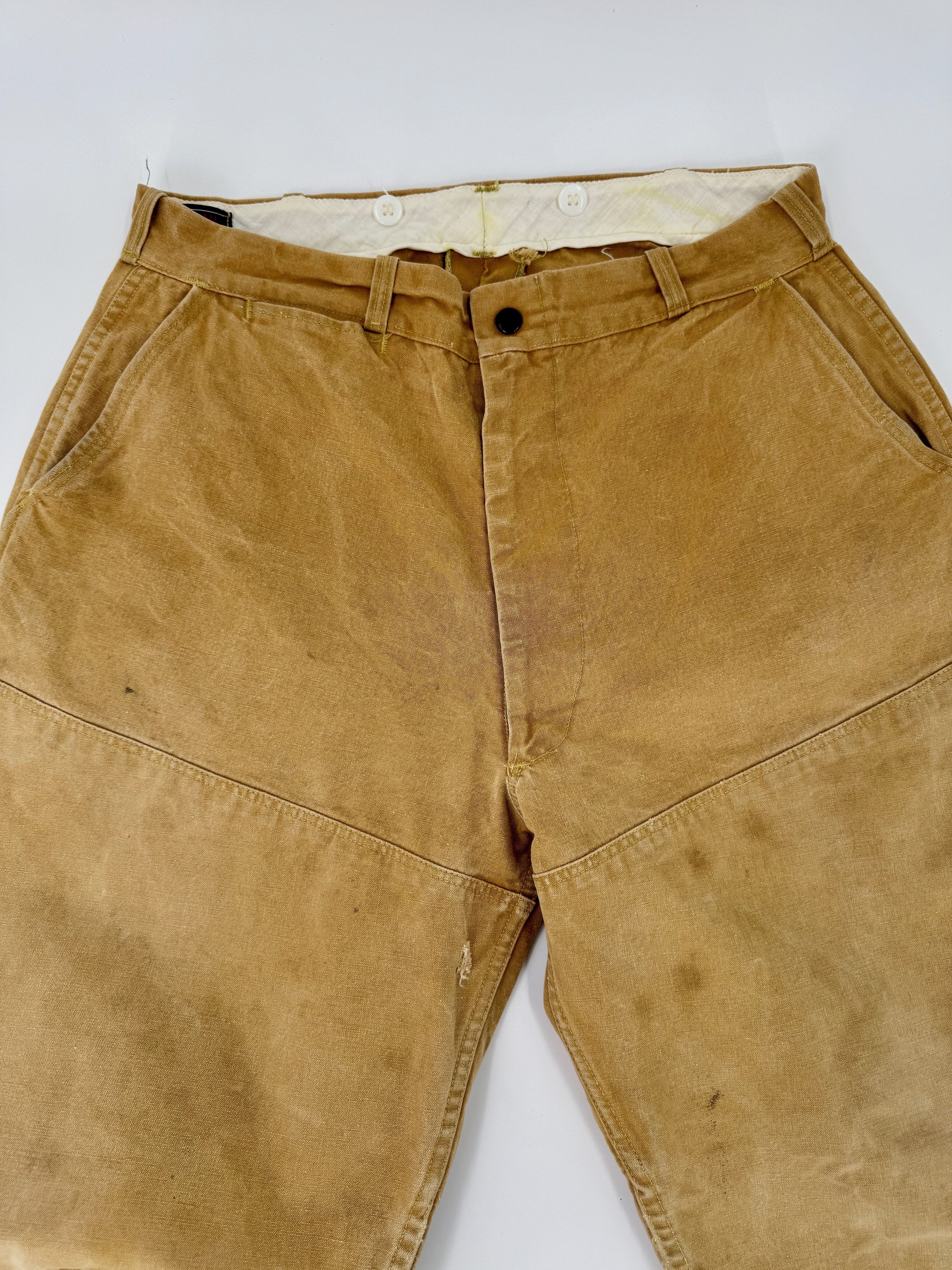Redhead × Vintage Vintage 1940s Red Head Brand Duck Hunting Pants 32 40s Size US 32 / EU 48 - 3 Thumbnail