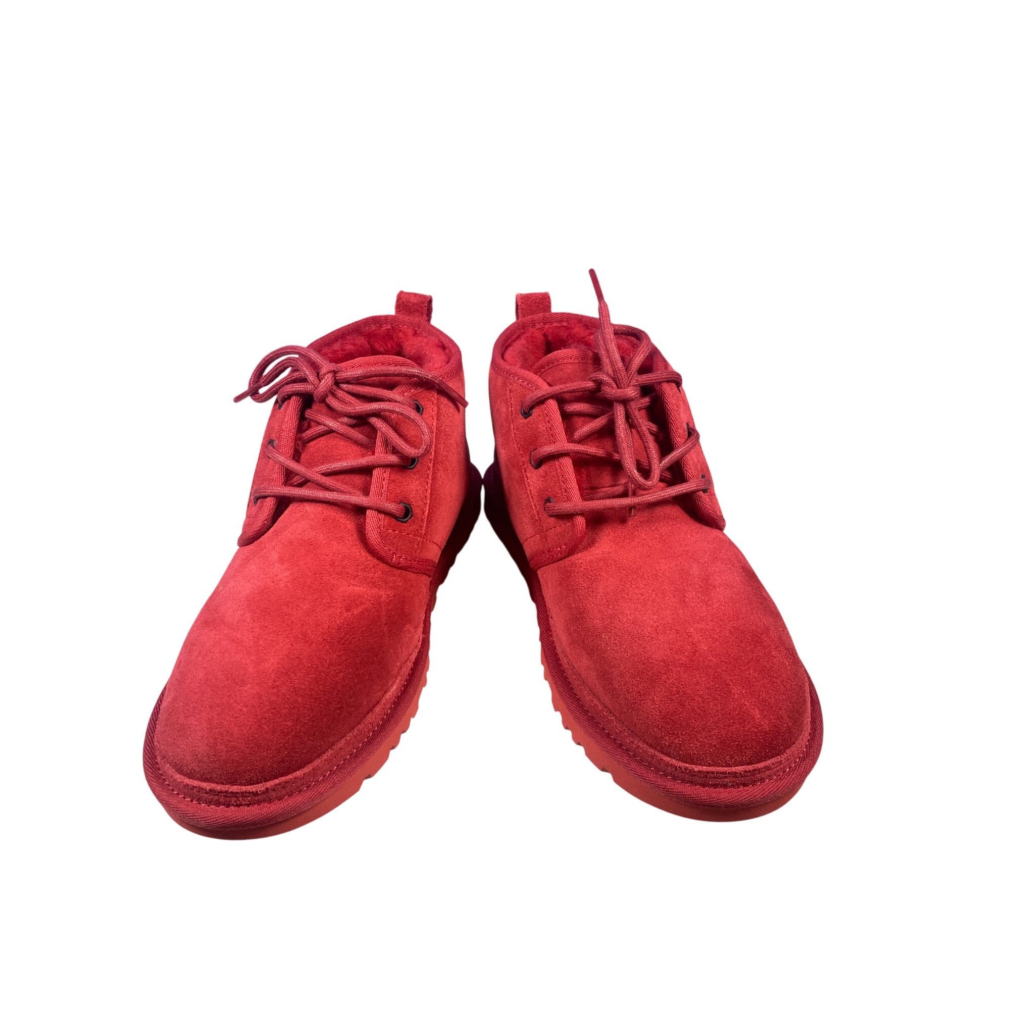 Ugg New UGG NEUMEL Mid Top Casual Snow Boots Suede Red Fur Women Size US 8 / IT 38 - 2 Thumbnail