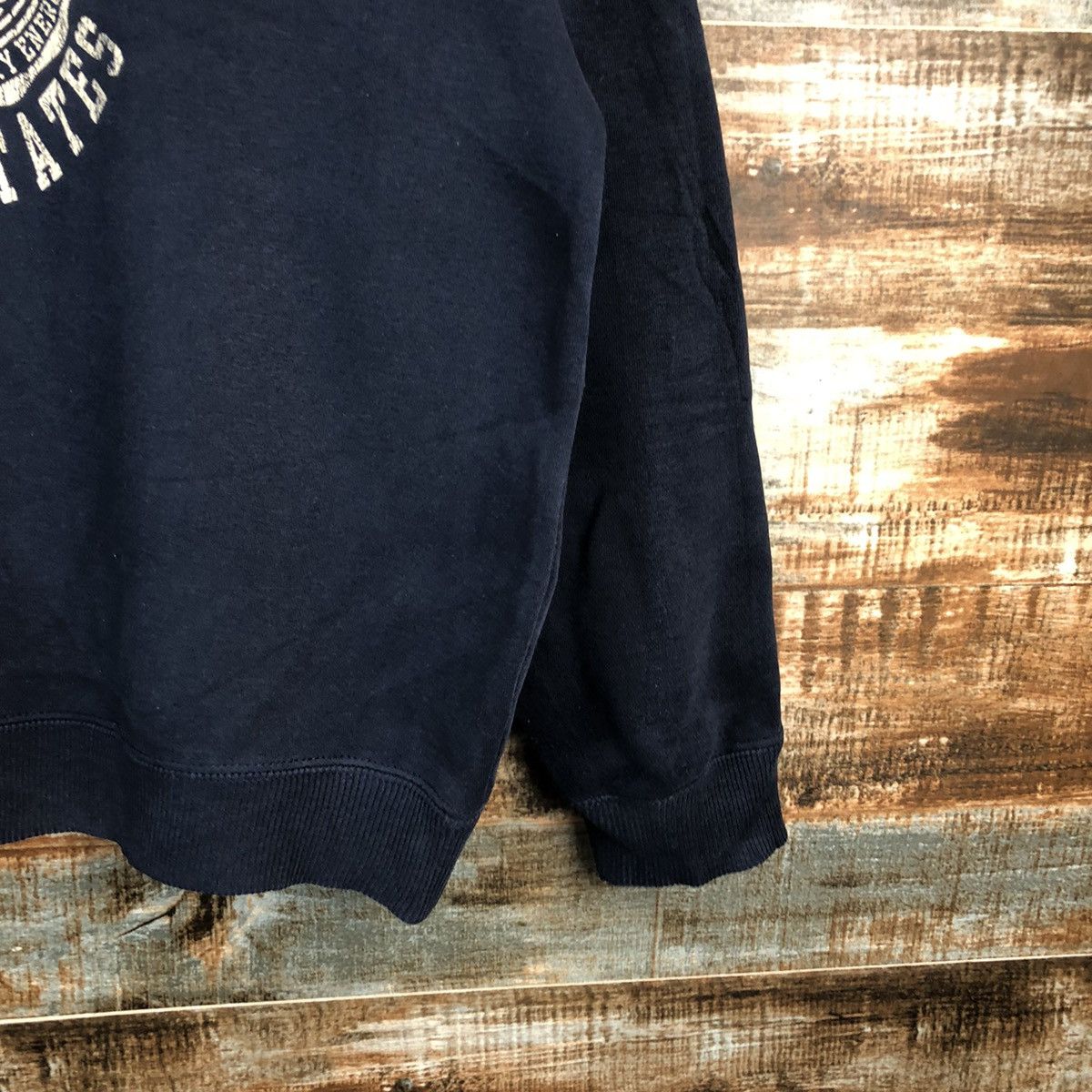 Japanese Brand Over Head usa Dark Blue Sweatshirt #A1918 Size US M / EU 48-50 / 2 - 8 Thumbnail