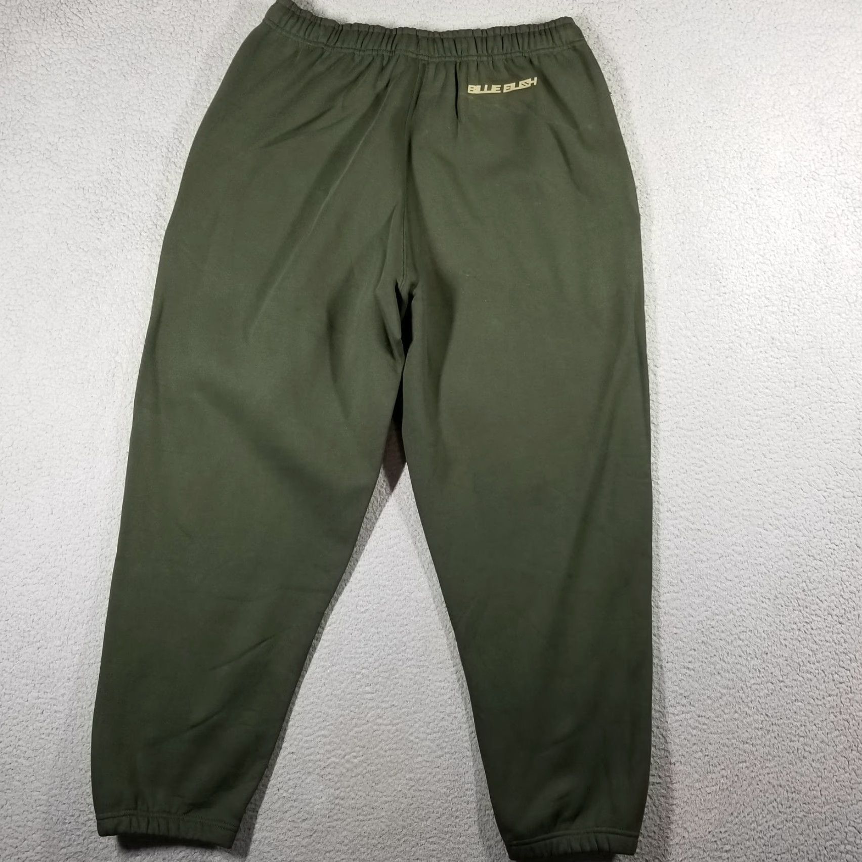 Nike VINTAGE Billie Eilish X Nike Sweatpants Adult Large Green Tapered Activewear NWT Mens Size US 33 - 2 Thumbnail