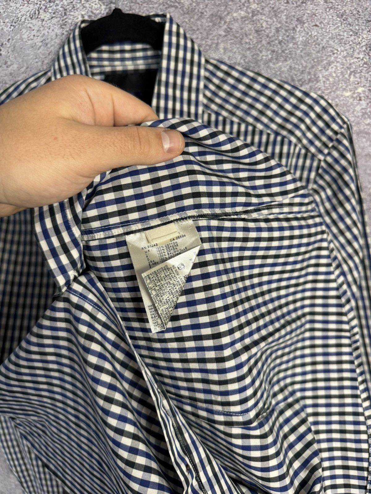 Diesel × Diesel Black Gold × Vintage Vintage Diesel Black Gold Man’s Shirt Button Up LS Small Size US S / EU 44-46 / 1 - 13 Thumbnail