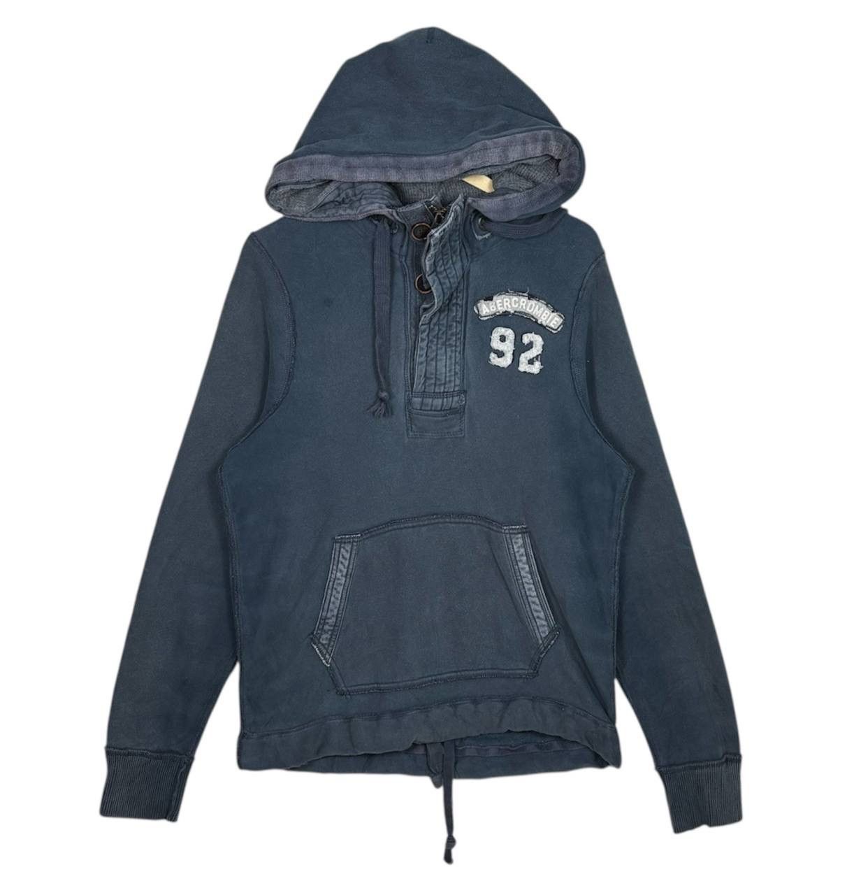Abercrombie & Fitch Abercrombie & Fitch 92 Distressed Hoodie Sun Faded Style Size US M / EU 48-50 / 2 - 1 Thumbnail