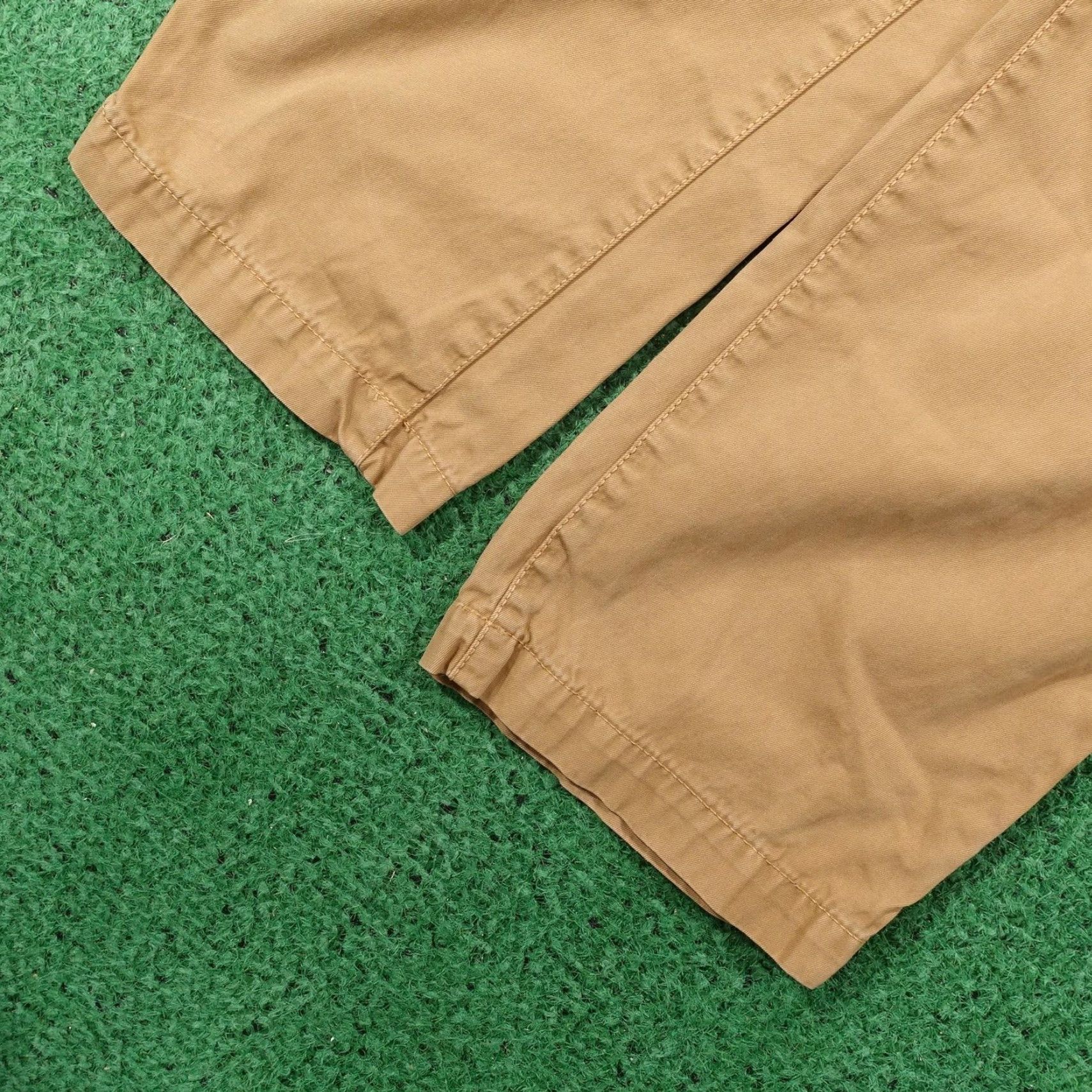 American Eagle Outfitters AMERICAN EAGLE OUTFITTERS Chino Pants Mens 28x30 Relaxed Straight Beige Khaki Size US 28 / EU 44 - 3 Thumbnail