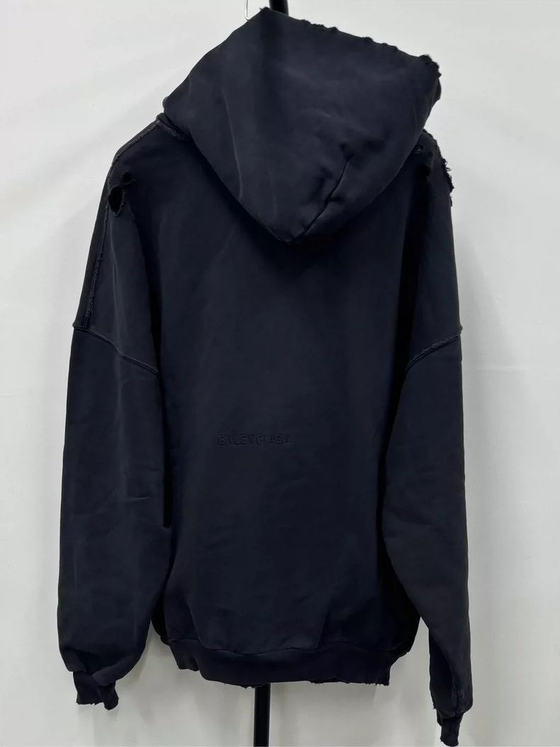 Balenciaga Balenciaga Pattern Print Hoodie Long Sleeve Size US M / EU 48-50 / 2 - 2 Thumbnail