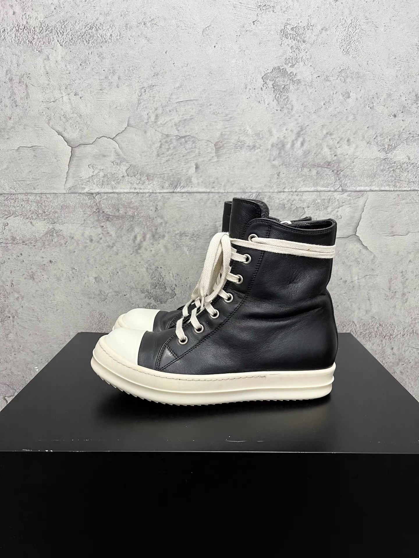 Rick Owens Rick Owens Mainline Leather Big Converse K34 Size US 6 / IT 36 - 3 Thumbnail
