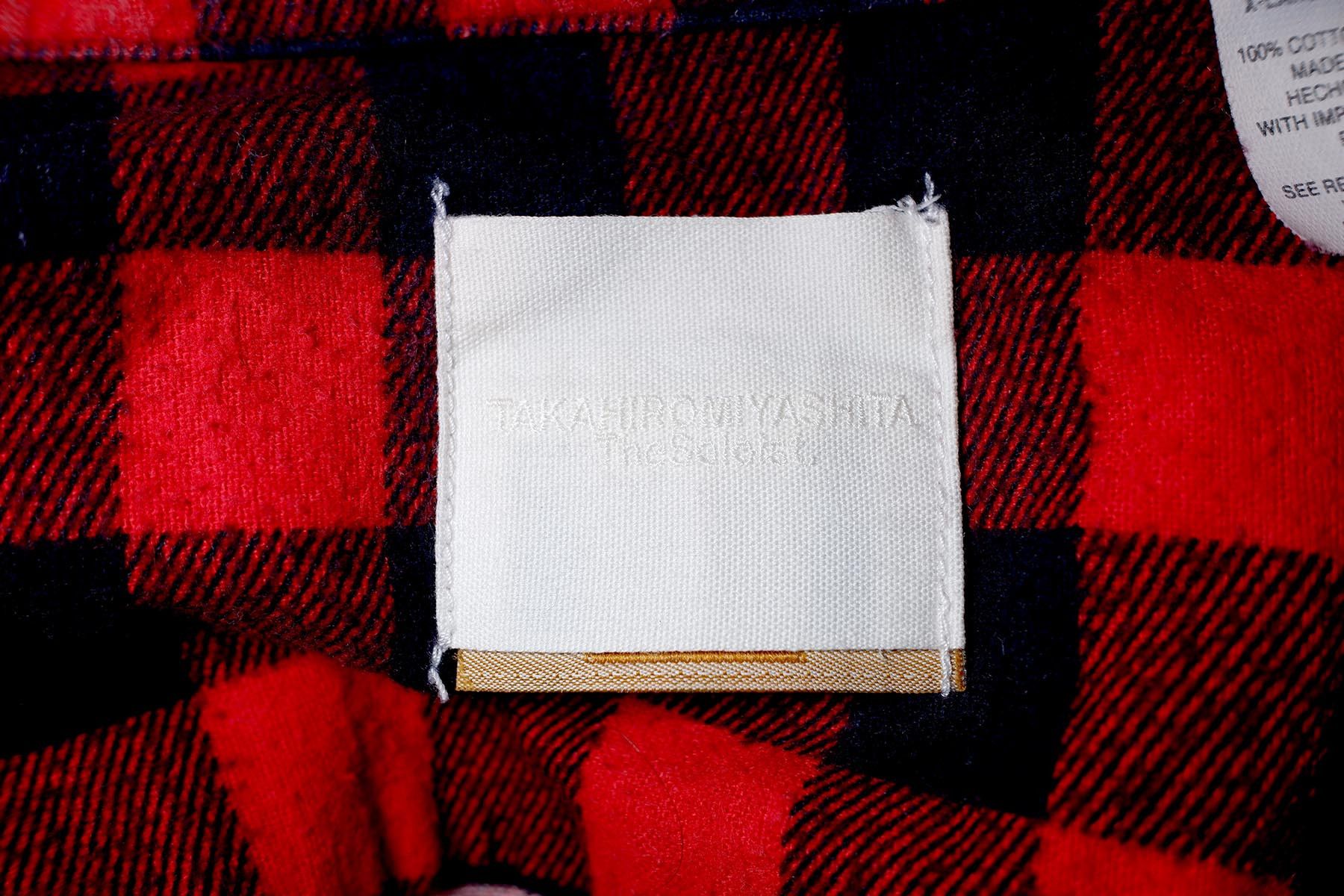 Takahiromiyashita The Soloist. Patchwork Checked Cotton-Flannel Shirt - Multi Size US M / EU 48-50 / 2 - 5 Thumbnail