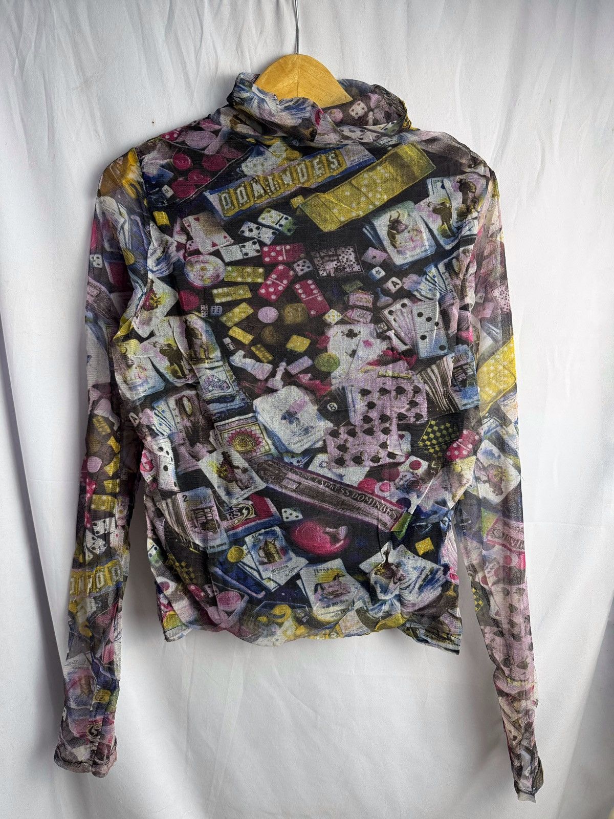 Hysteric Glamour Mesh Top Dominoes Jean Paul Styled Japanese Size US M / EU 48-50 / 2 - 1 Thumbnail