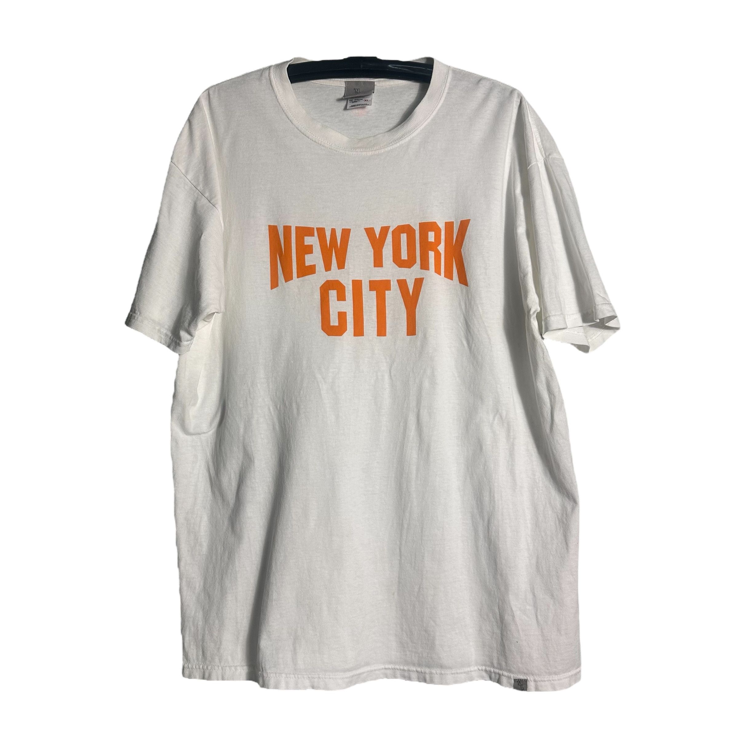 Anvil × Vintage 🔥RARE🔥Vintage New York City Spell Out T-shirt Size US XL / EU 56 / 4 - 1 Thumbnail
