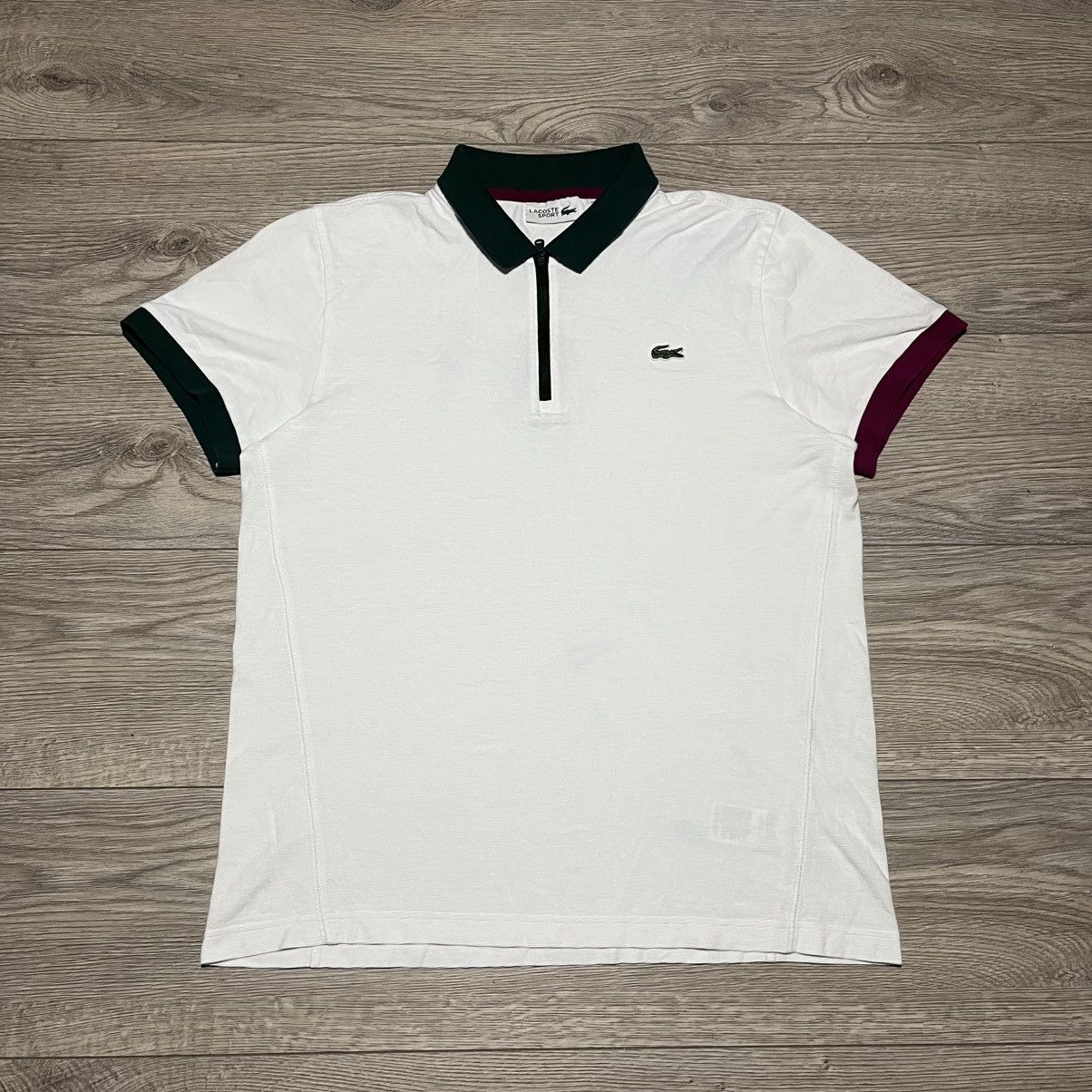 Lacoste Lacoste T-shirt Polos White Size US M / EU 48-50 / 2 - 1 Thumbnail