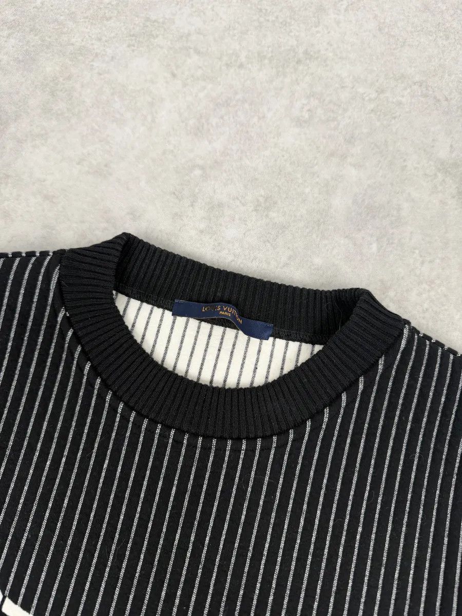 Louis Vuitton 2020 Louis Vuitton Cable 3D Jail Logo Black & White Sweater Size US S / EU 44-46 / 1 - 10 Thumbnail