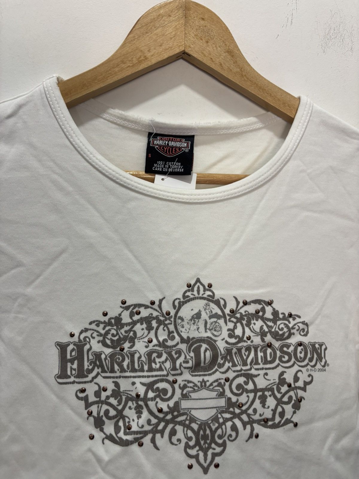 Harley Davidson Harley Davidson Baby Tee Size S / US 4 / IT 40 - 2 Thumbnail