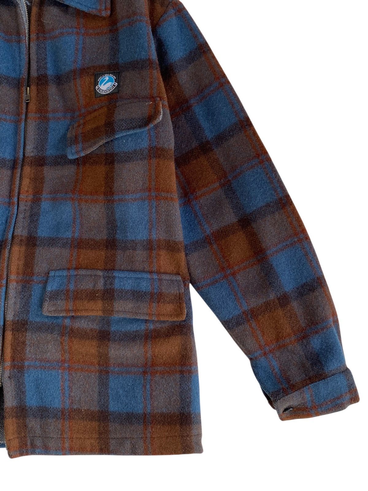 Vintage Vtg Swanndri Wool Laine Plaid Jacket Size US M / EU 48-50 / 2 - 6 Thumbnail