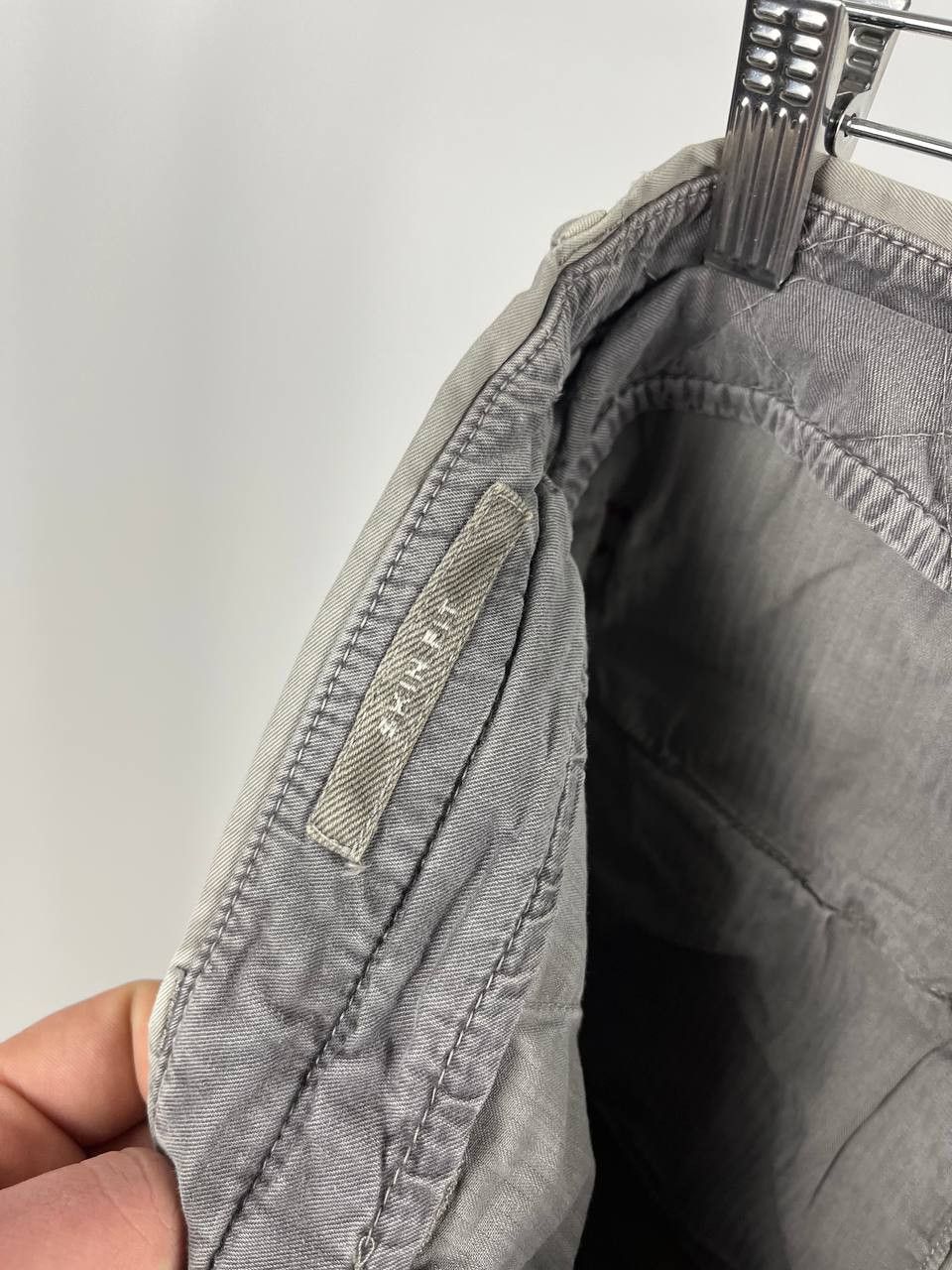 Incotex Incotex Skim Fit Gray Chino pants Size 34 Size US 34 / EU 50 - 10 Thumbnail