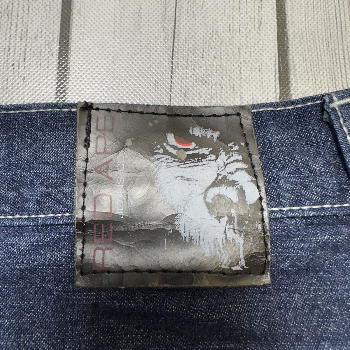 Vintage Vintage Red Ape jean shorts Size US 36 / EU 52 - 5 Thumbnail