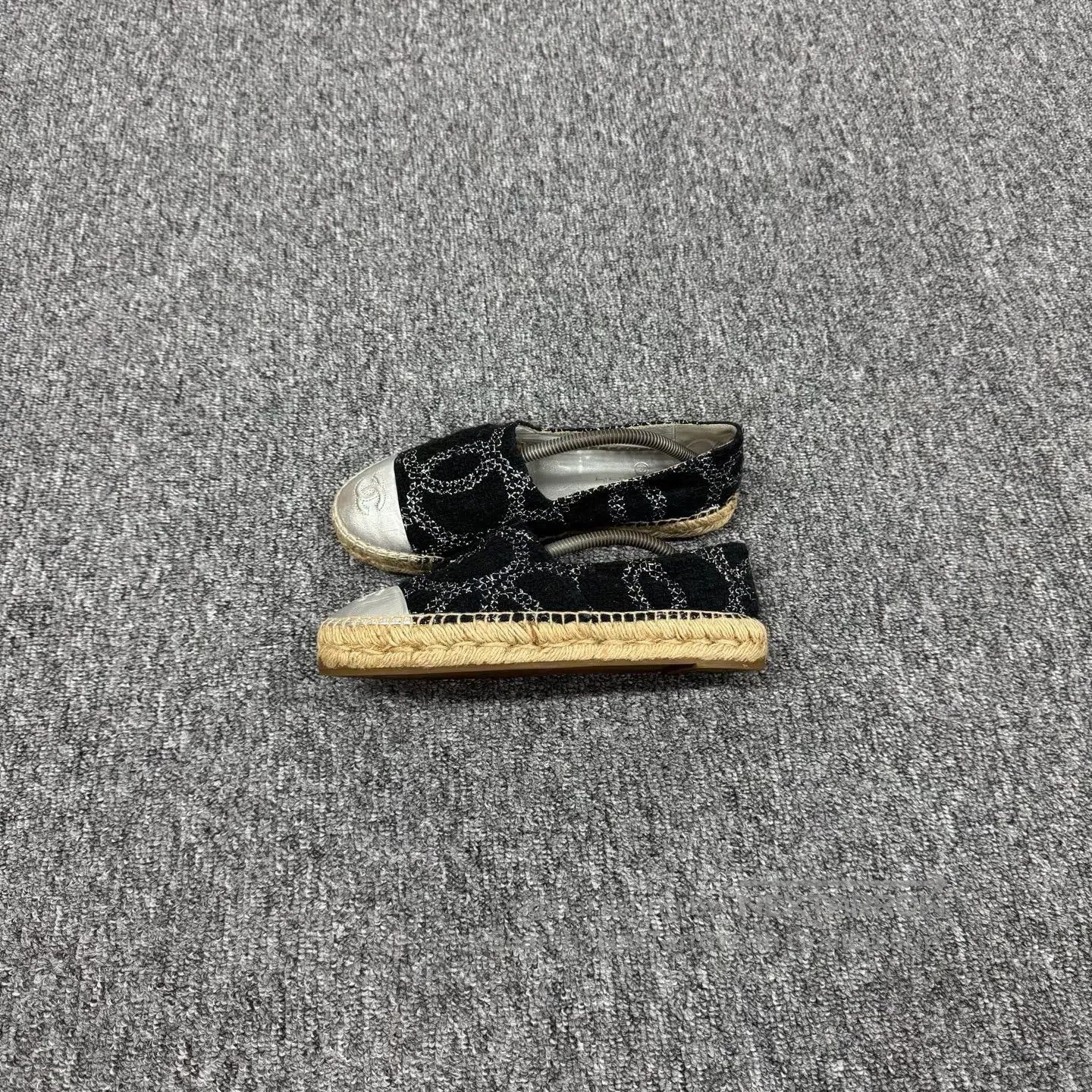Chanel Chanel Double C woolen fisherman's shoes| Size US 6.5 / IT 36.5 - 3 Thumbnail