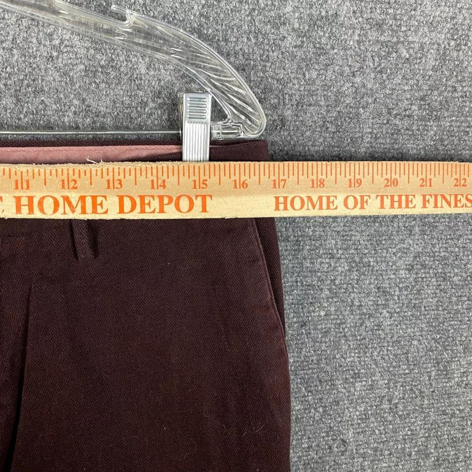 Massimo Dutti Mossimo Dutti Chino Pants Men's Size 32 Burgundy Adults Size US 32 / EU 48 - 2 Thumbnail