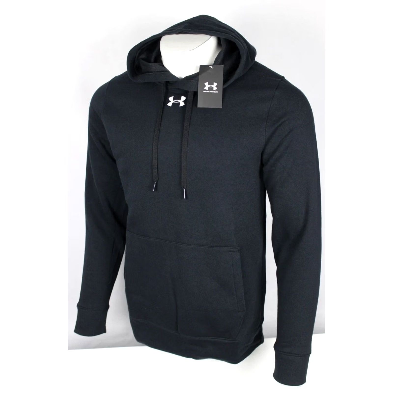 Under Armour Under Armour Men's Hoodie Hustle Fleece Sweatshirt M Medium Black 1300123 001 Size US S / EU 44-46 / 1 - 4 Thumbnail