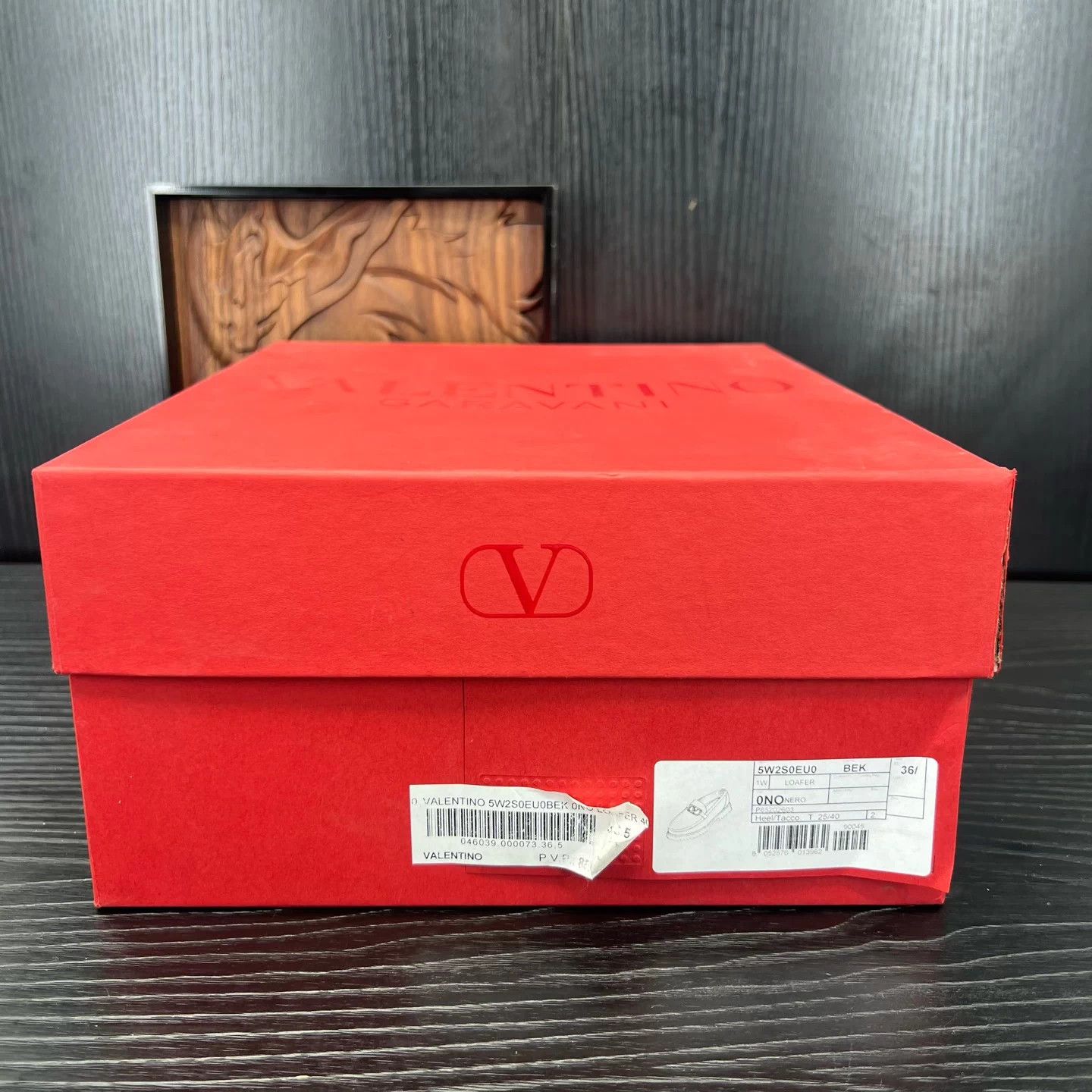 Valentino 36.5 Valentino VLogo Signature Loafers Worn 2x Box Size US 6 / IT 36 - 9 Thumbnail