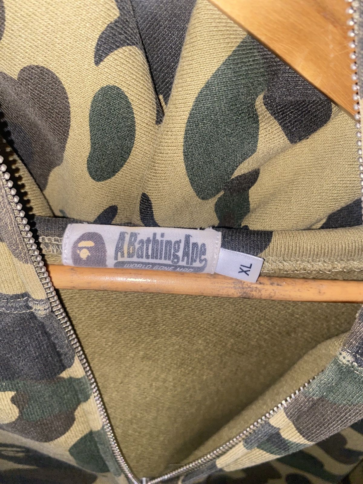 Bape Bape shark green camo Size US XL / EU 56 / 4 - 8 Thumbnail