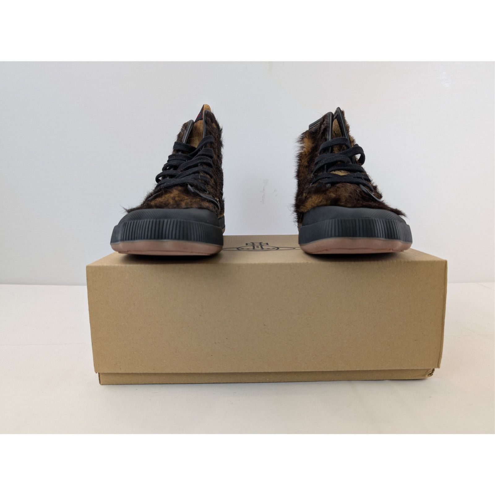 Vivienne Westwood o1rshd1 Animal Gym High Top Sneakers in Brown Size US 10 / EU 43 - 18 Thumbnail