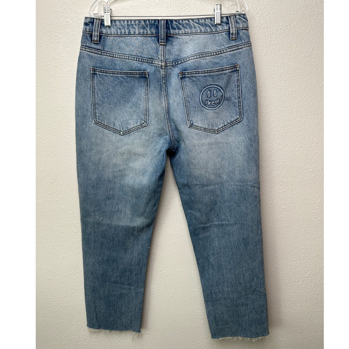 Drew House Drew House Distressed Jeans Blue Raw Hem Corduroy Patches 32 Size US 32 / EU 48 - 8 Thumbnail