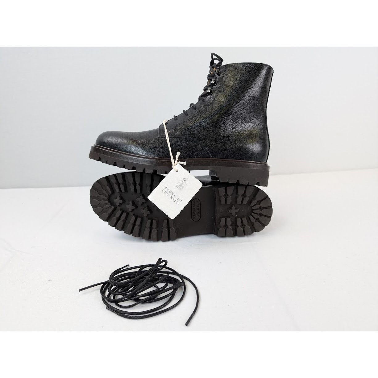 Brunello Cucinelli o1rshd1 Boots in Black Size US 8 / EU 41 - 13 Thumbnail