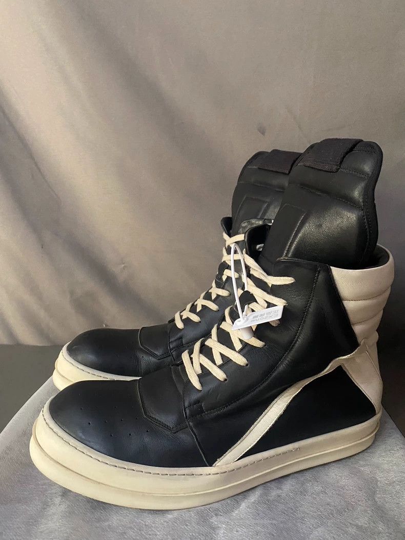 Rick Owens Rick Owens High-Top Leather Boots-yf Size US 10.5 / EU 43-44 - 1 Thumbnail