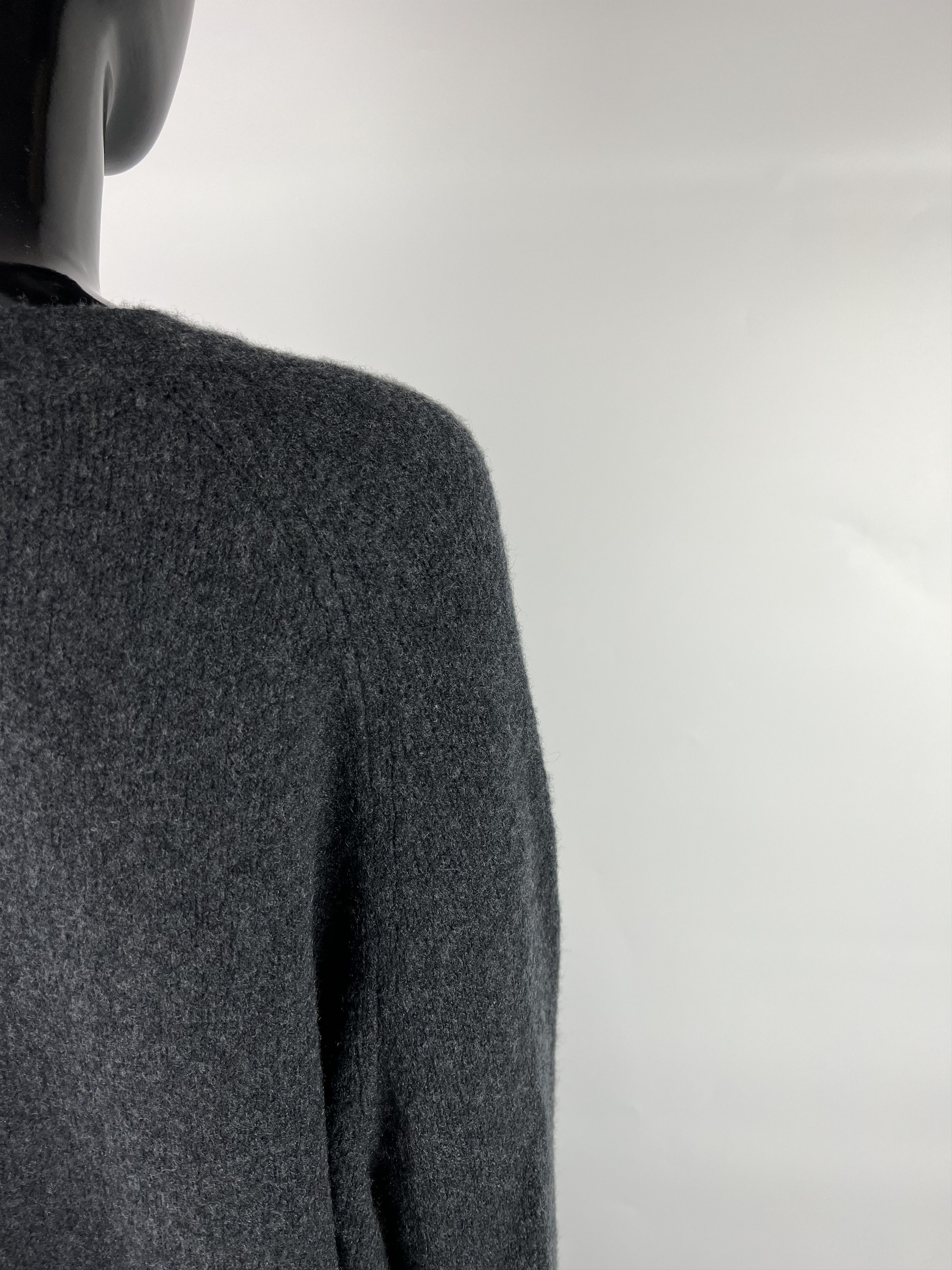 6397 6397 Women's Gray Cashmere Sweater Jumper Size M Oversized Size M / US 6-8 / IT 42-44 - 4 Thumbnail