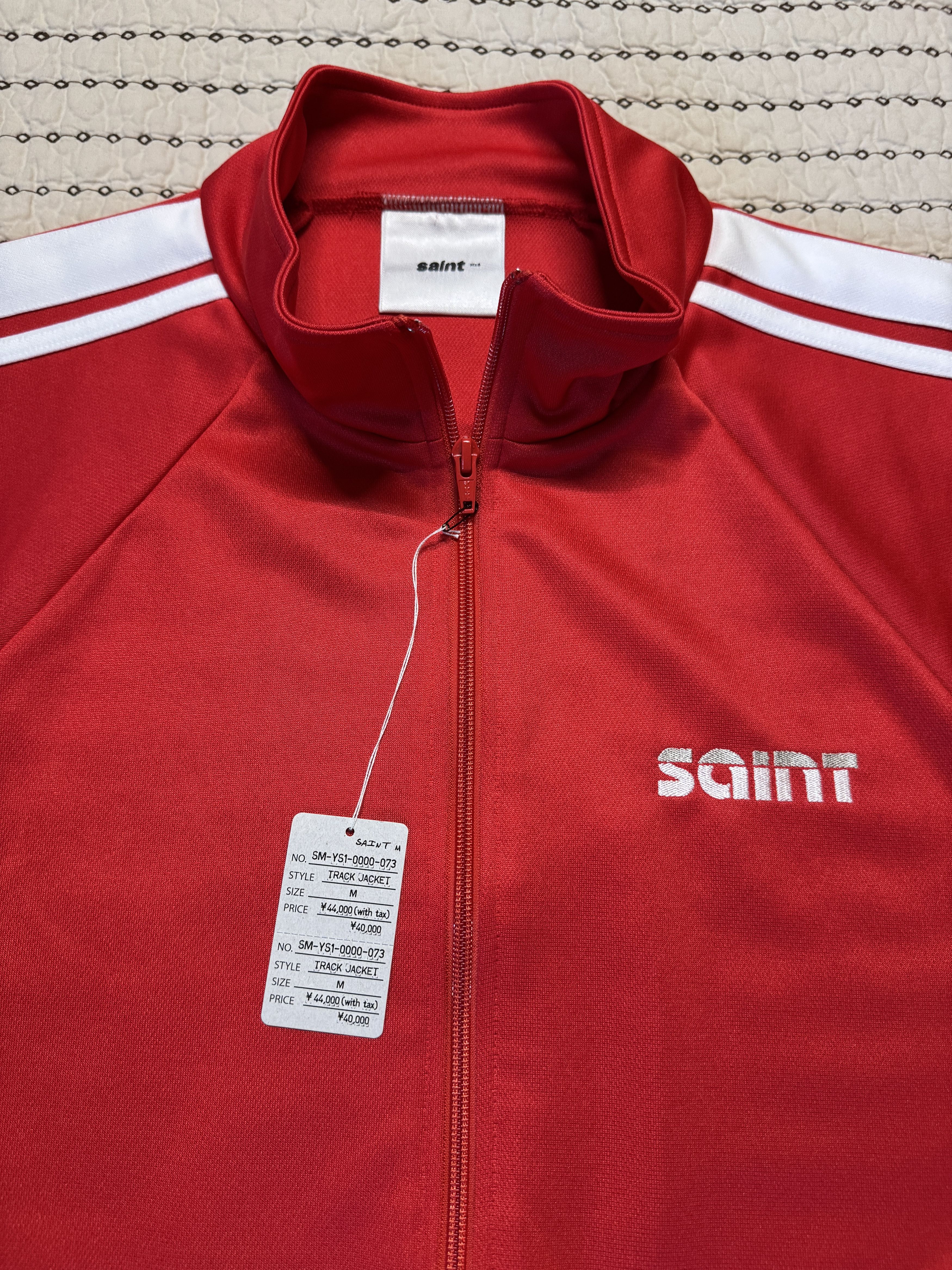 Saint Michael SAINT MXXXXXX SAINT MICHAEL - TRACK JACKET RED MEDIUM SM073 Size US M / EU 48-50 / 2 - 8 Thumbnail