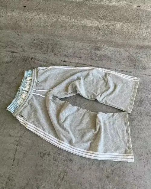 VIBE Y2K Grey and Blue Sweatpant Size US 35 - 3 Thumbnail