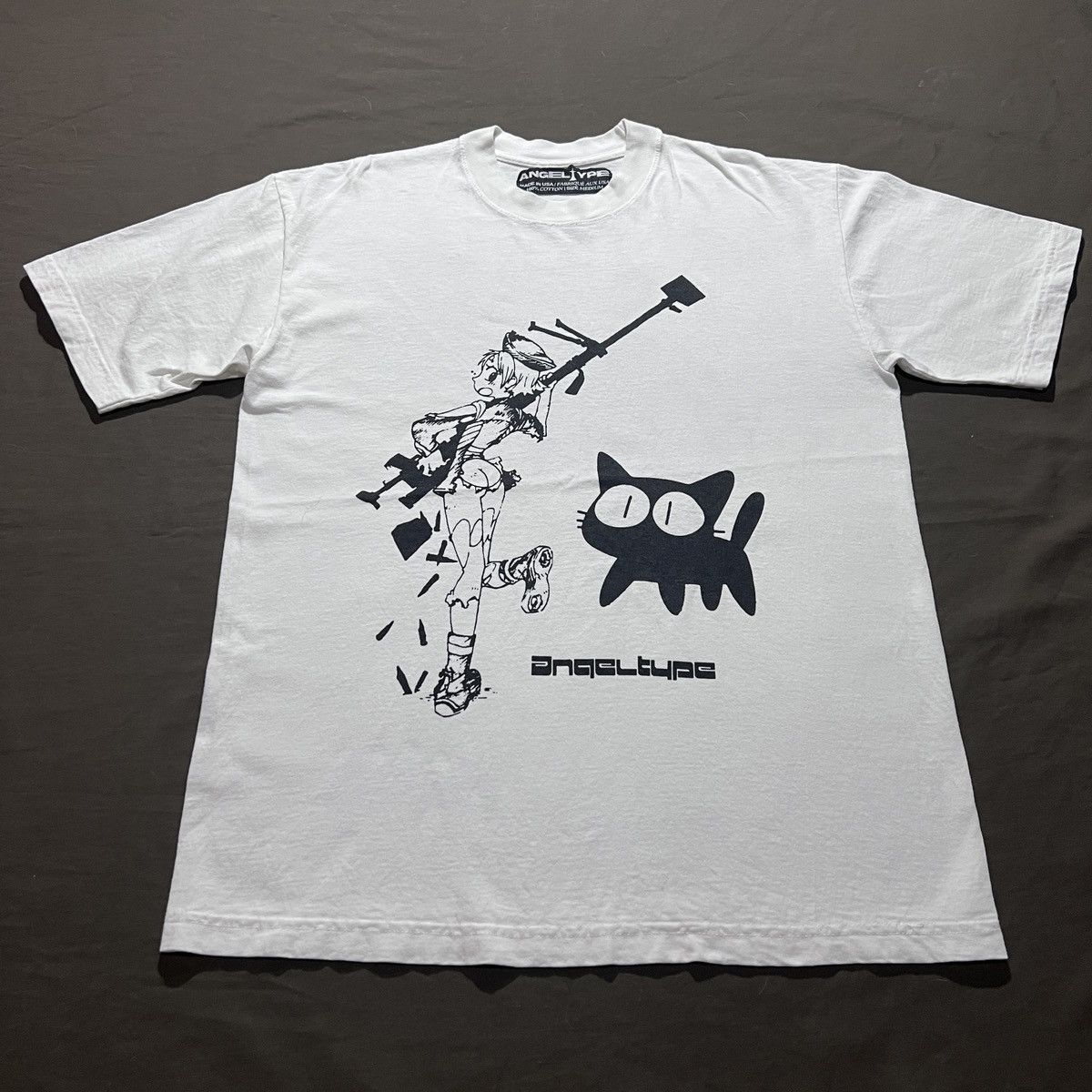 Anime Y2K Angeltype FLCL Anime Tee Size US M / EU 48-50 / 2 - 2 Thumbnail
