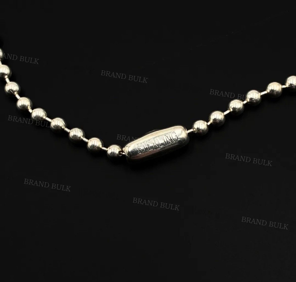 Chrome Hearts Pyramid plus ball necklace | Grailed