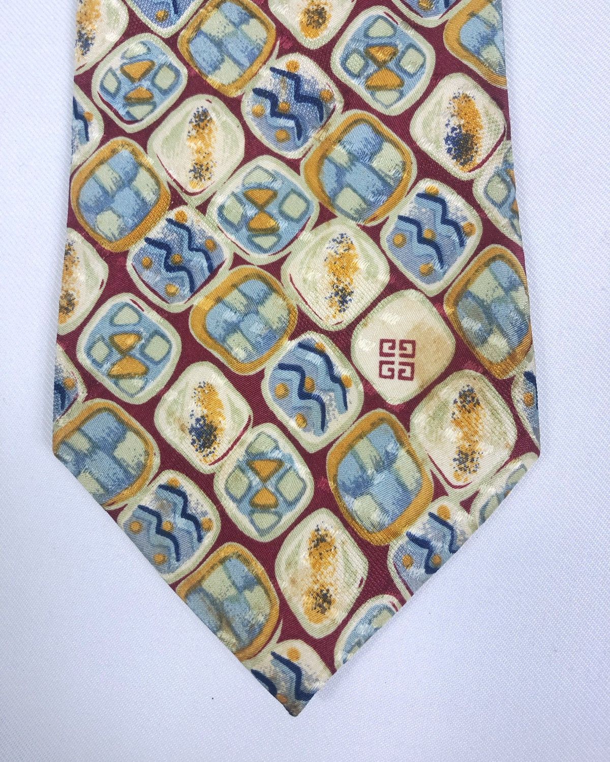 Givenchy Rare Vintage Monsieur Givenchy Silk Tie Size ONE SIZE - 4 Thumbnail