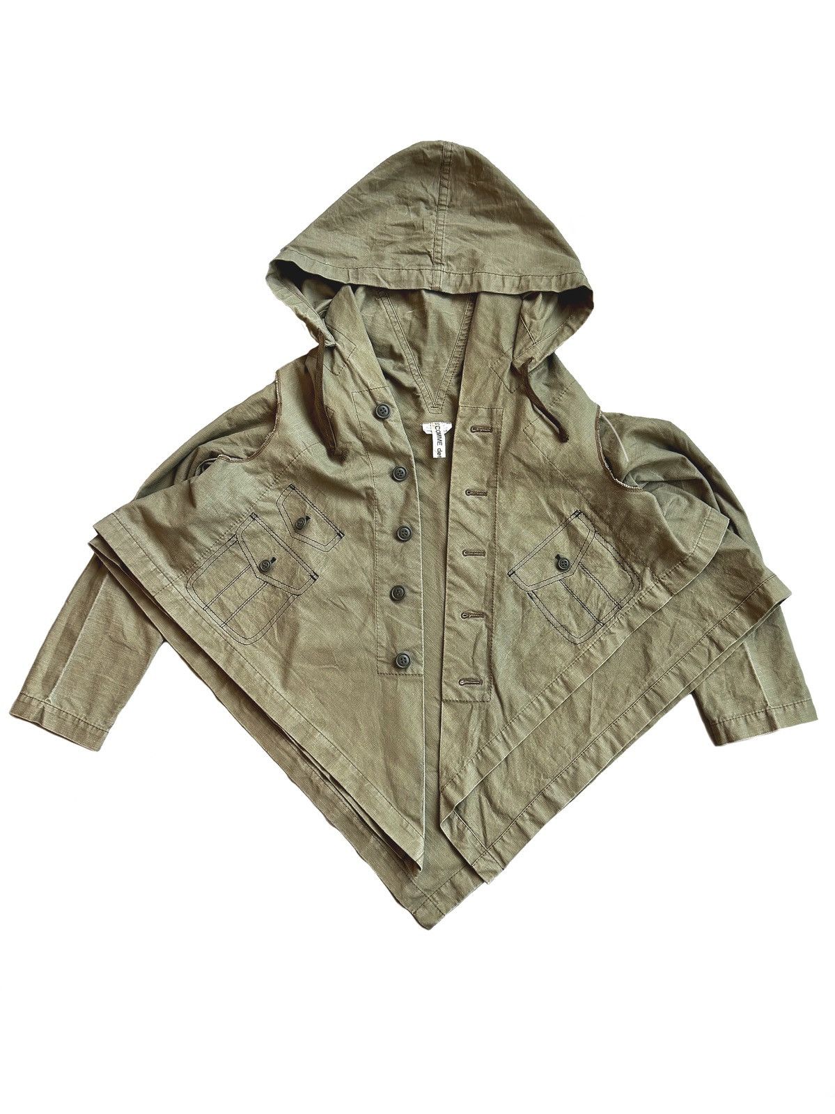 Comme des Garcons FW06 Tricot Comme Des Garcon Trompe L’oiel Military Jacket Size XS / US 0-2 / IT 36-38 - 3 Thumbnail