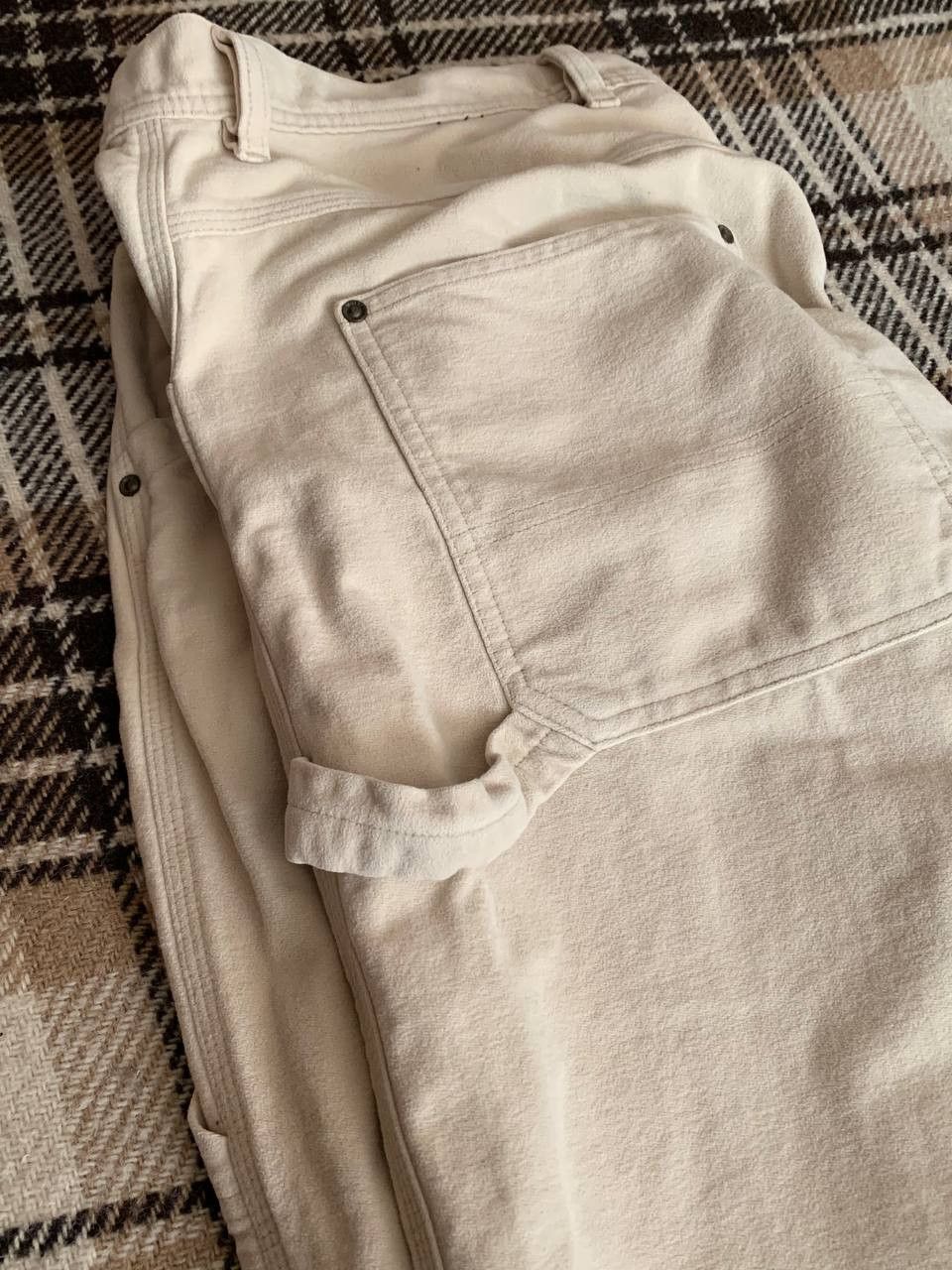 Diesel Vintage Diesel Carpenter Pants Off-White W34 Workwear Size US 34 / EU 50 - 6 Thumbnail