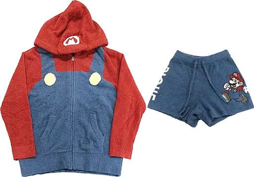 Cartoon Network × Japanese Brand × Nintendo SUPER MARIO Meets GELATO PIQUE Soft Pile Hoodie Sweatshirt Size US L / EU 52-54 / 3 - 15 Thumbnail