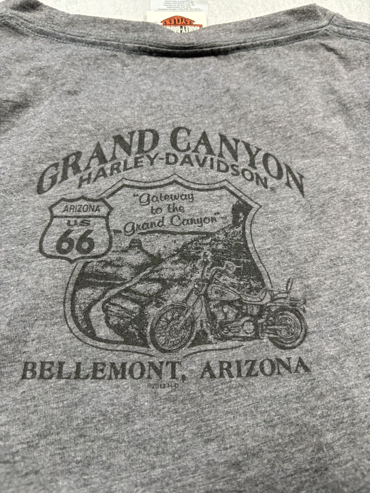 Harley Davidson Harley Davidson Flame Long Sleeve Baby Shirt XL Studded Logo Size XL / US 12-14 / IT 48-50 - 15 Thumbnail