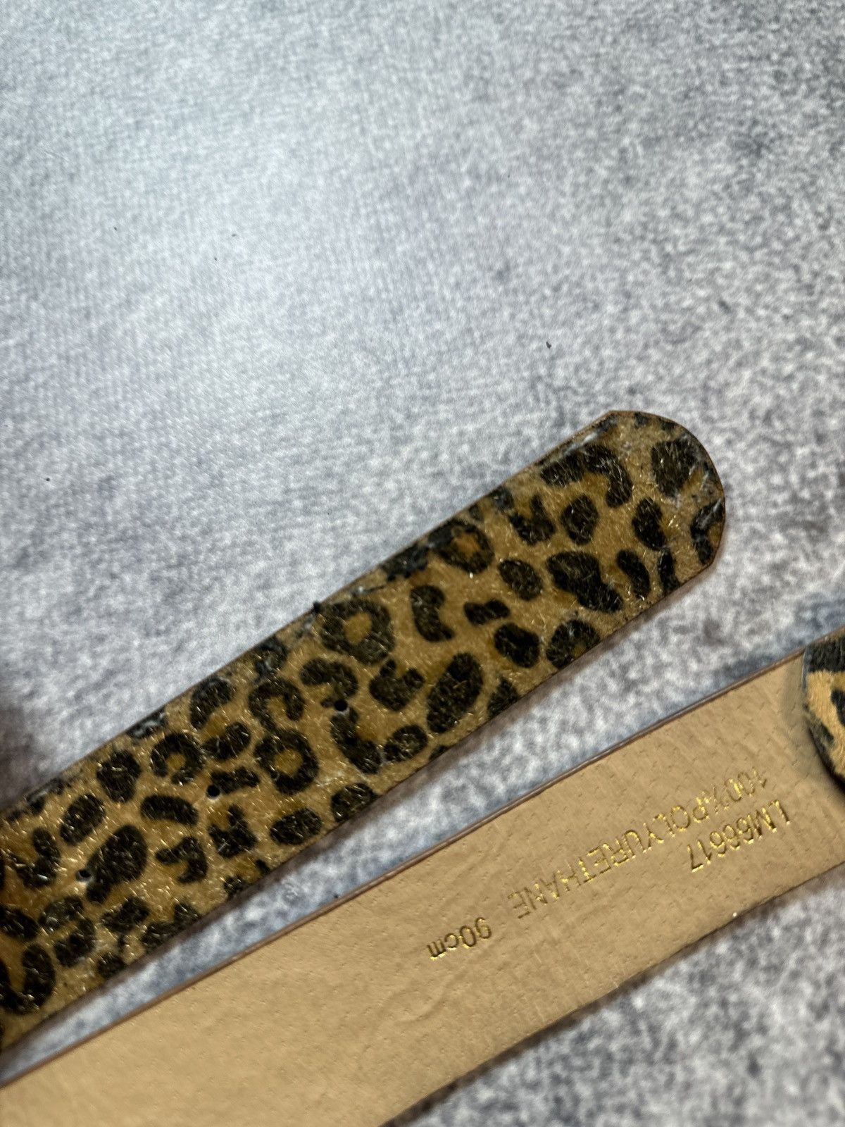 Other Angel Dedal Logo Leopard Belts Streetwear Avant Garde Style Size ONE SIZE - 5 Thumbnail