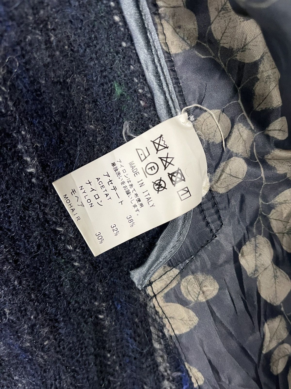 Vintage Sunhouse Made in Italy Mohair Knitted Double Breasted Jacket Size US M / EU 48-50 / 2 - 10 Thumbnail