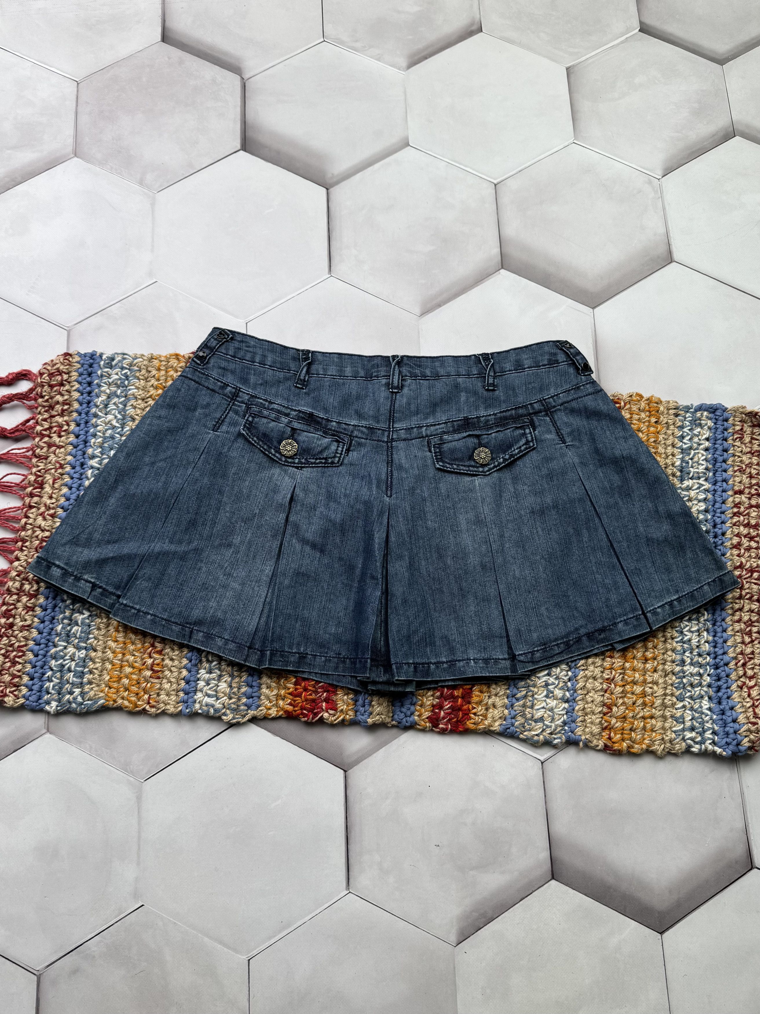Vintage Vintage Flare Mini Skirt Size 32" / US 10 / IT 46 - 7 Thumbnail