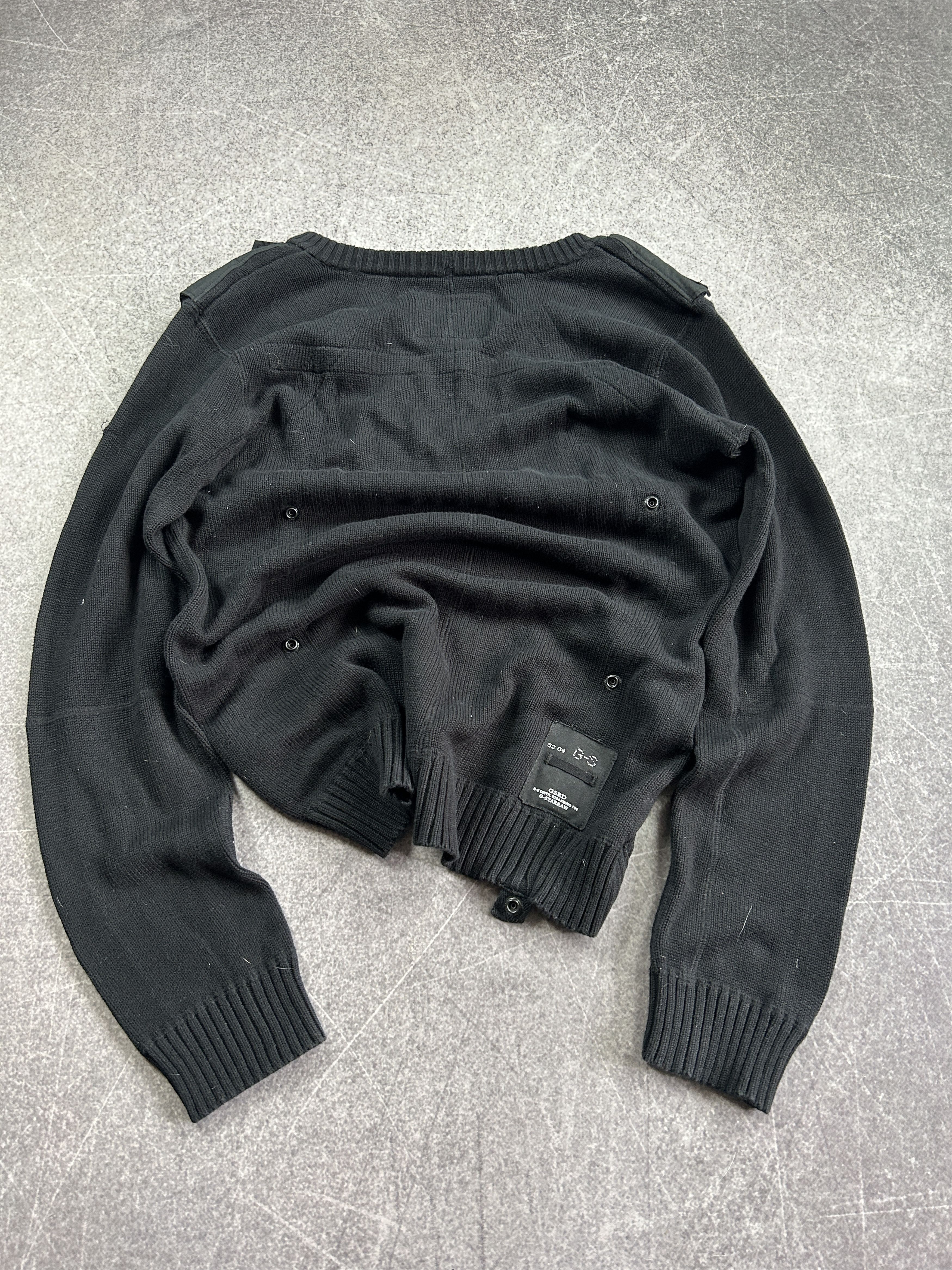 G-Star vtg streetwear japanese balenciaga LGB style cargo sweater Size US M / EU 48-50 / 2 - 6 Thumbnail
