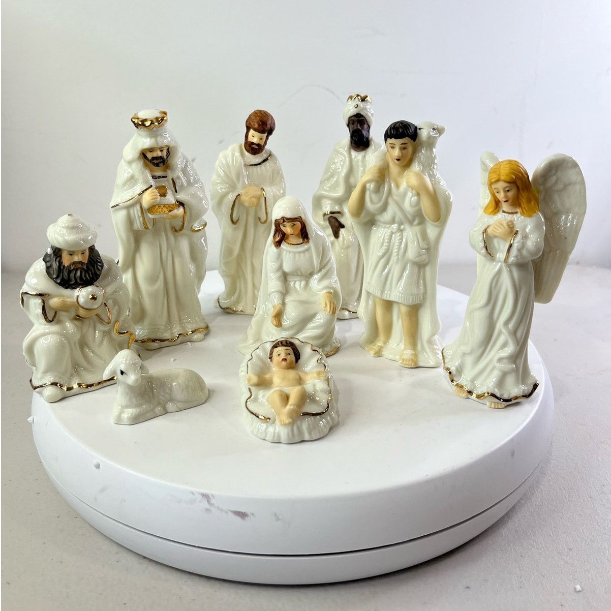 Other Vintage Fine Porcelain Nativity 9 Piece Set Size ONE SIZE - 2 Thumbnail
