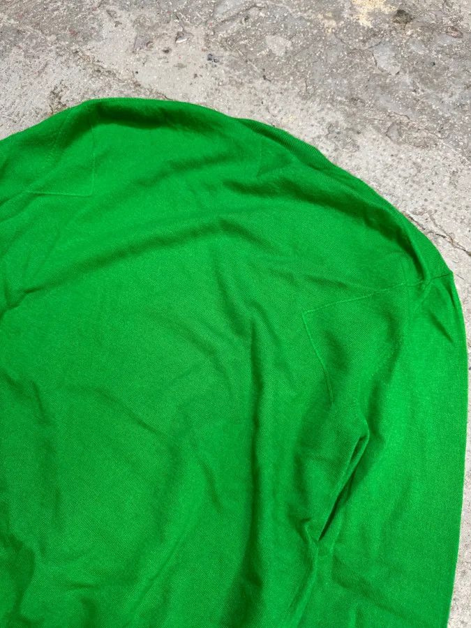 Bottega Veneta × Vintage Bottega Veneta Green Uniform Sweater Size M / US 6-8 / IT 42-44 - 6 Thumbnail